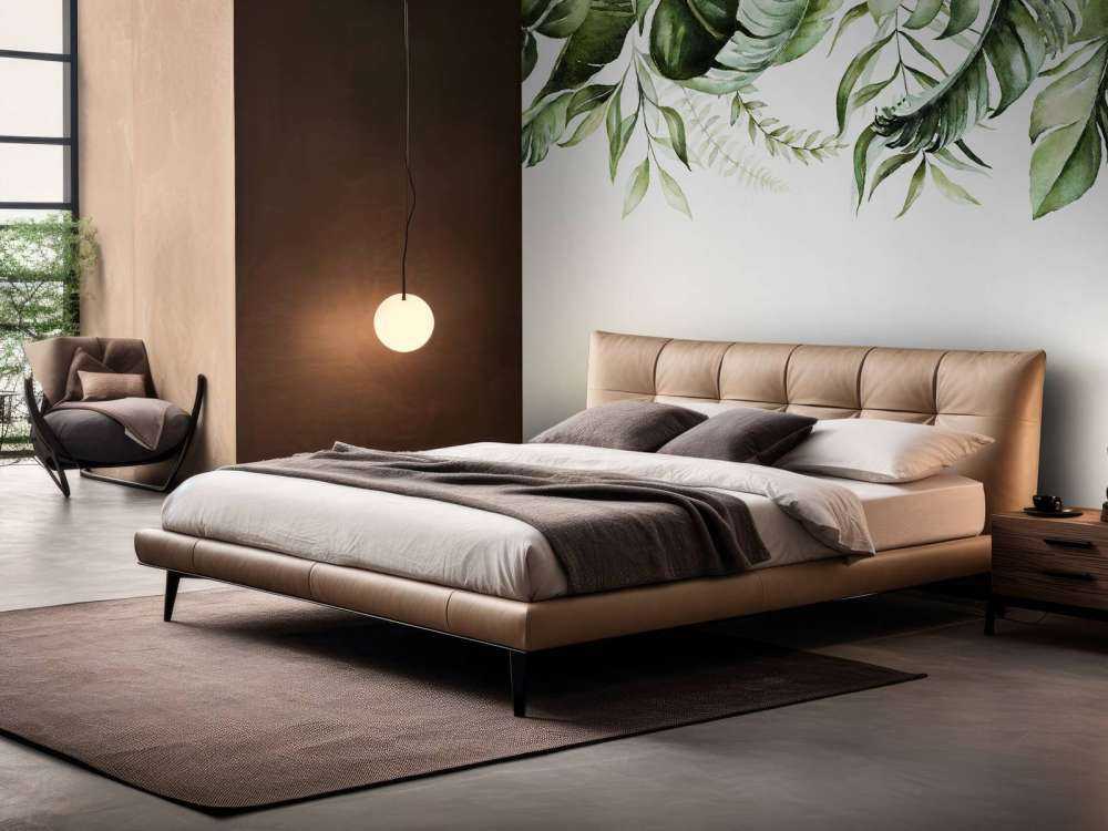 Foglie tropicali ad acquerello