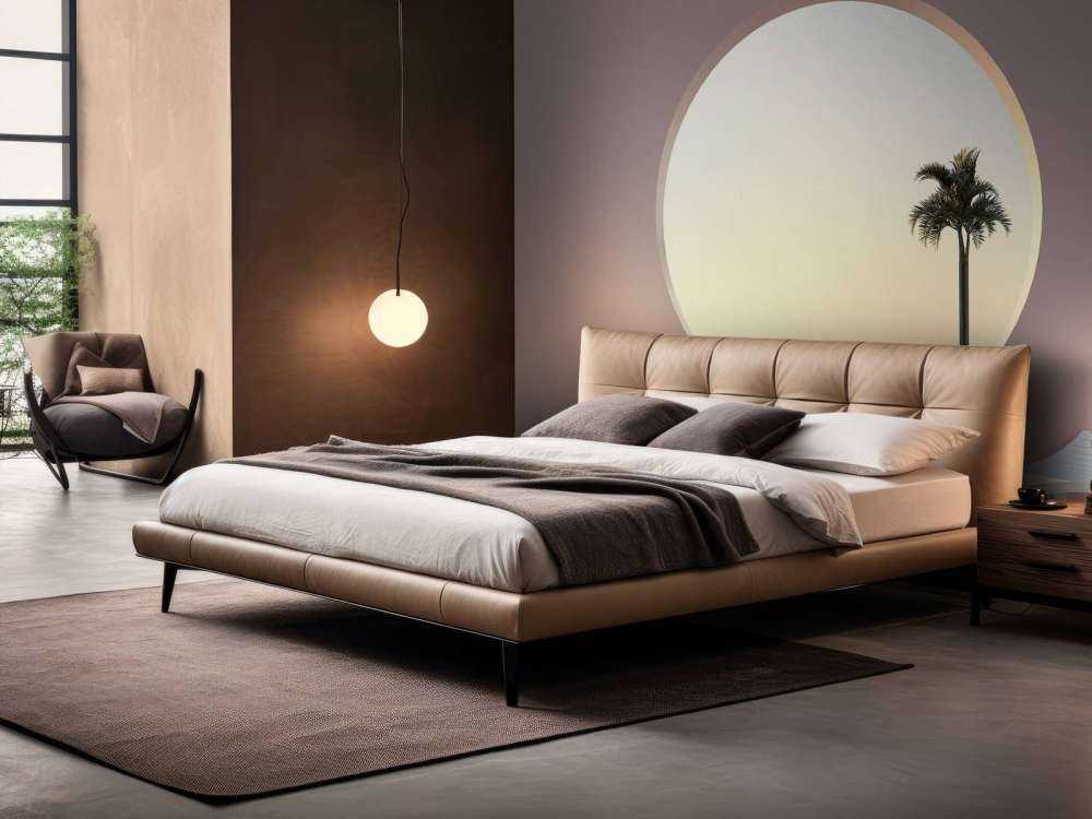 Parete rosa con cerchio