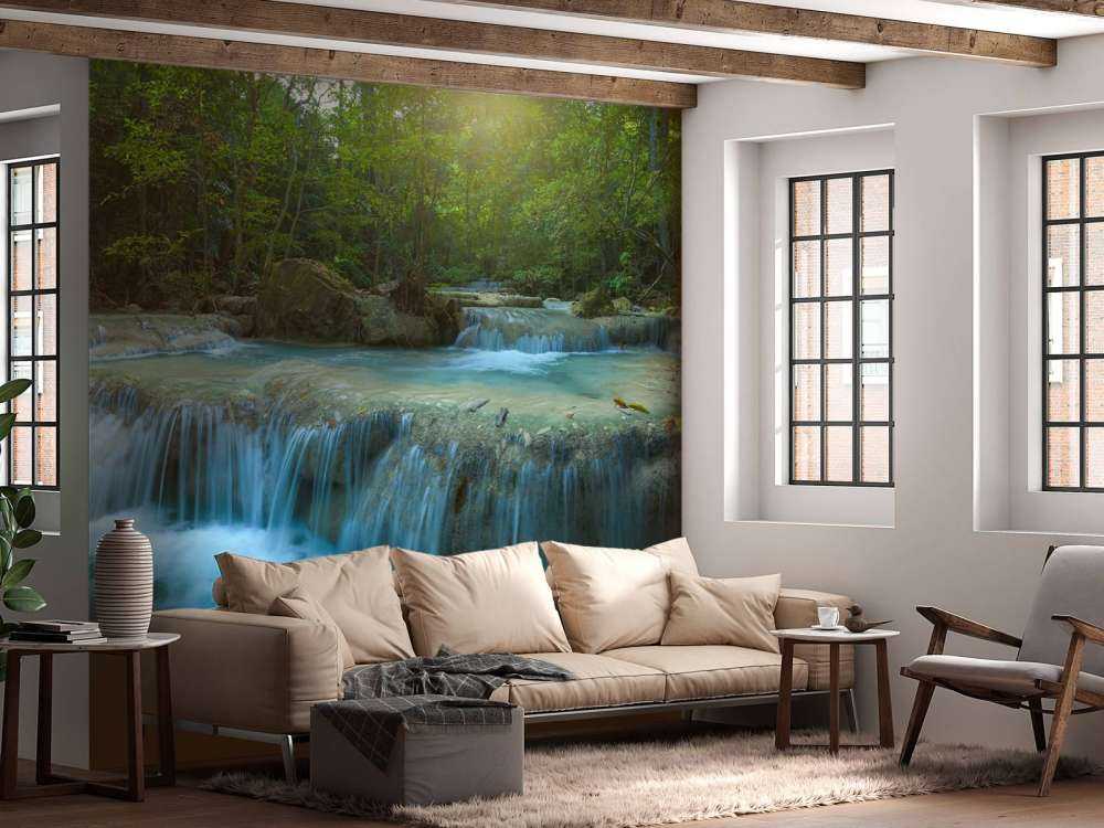 Bella cascata profonda