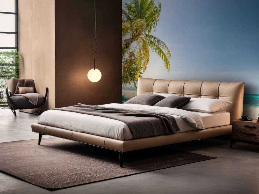 Spiaggia tropicale con altalena