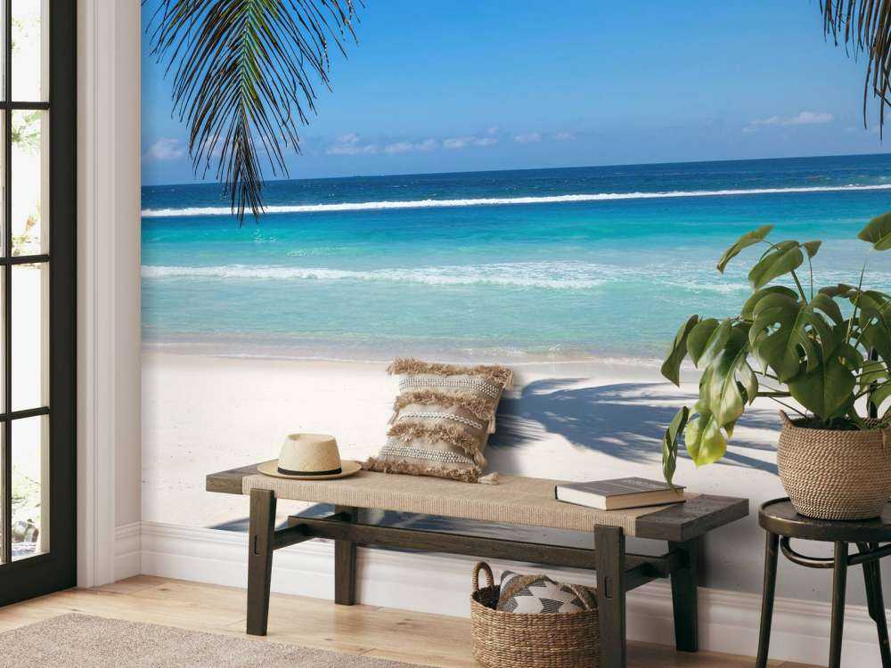 Spiaggia sotto il mare