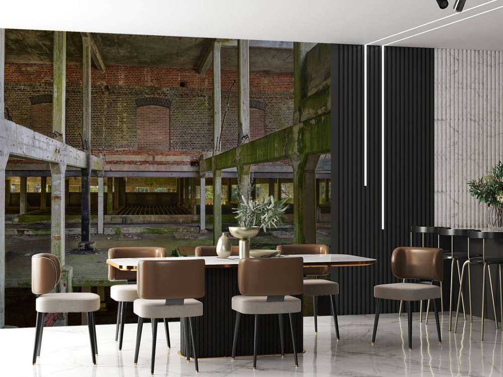 Vecchia fabbrica abbandonata