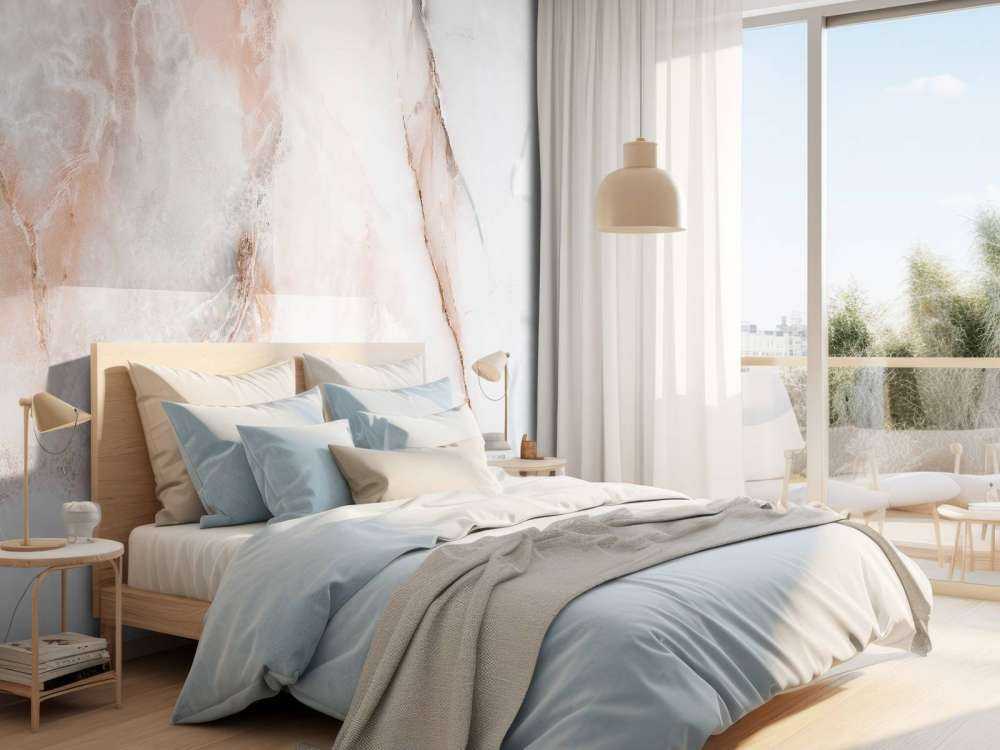 Marmo con tinta rosa