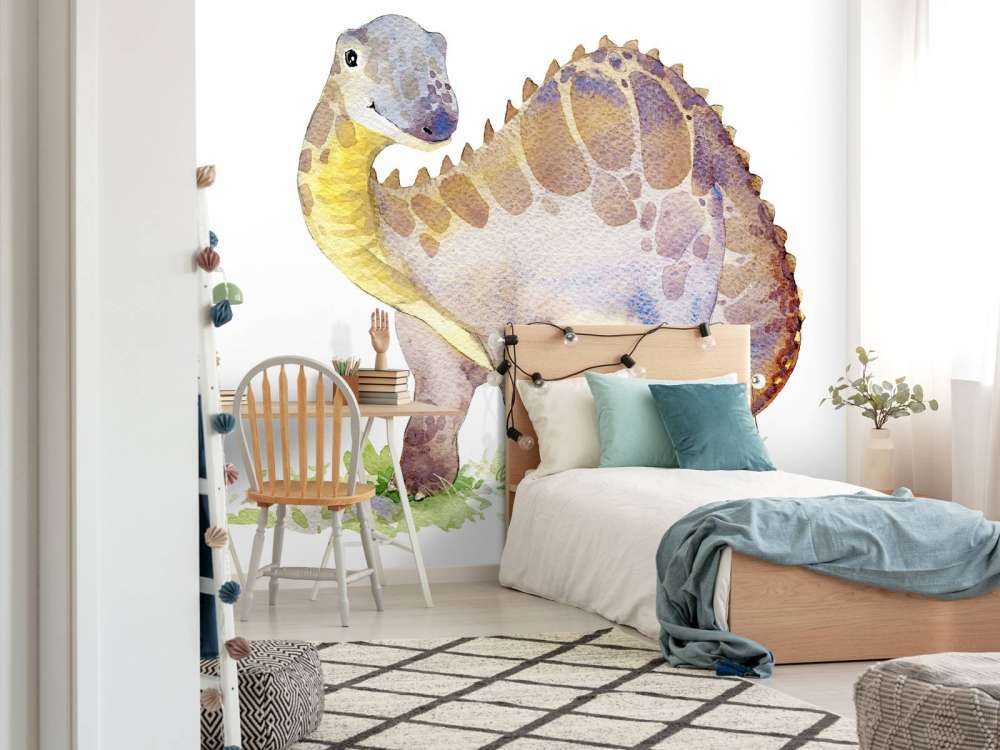 Dinosauro da acquerello