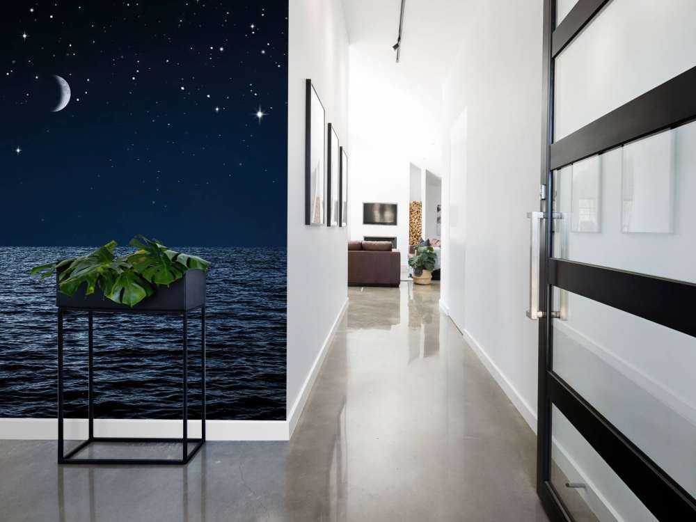 Cielo stellato sul mare