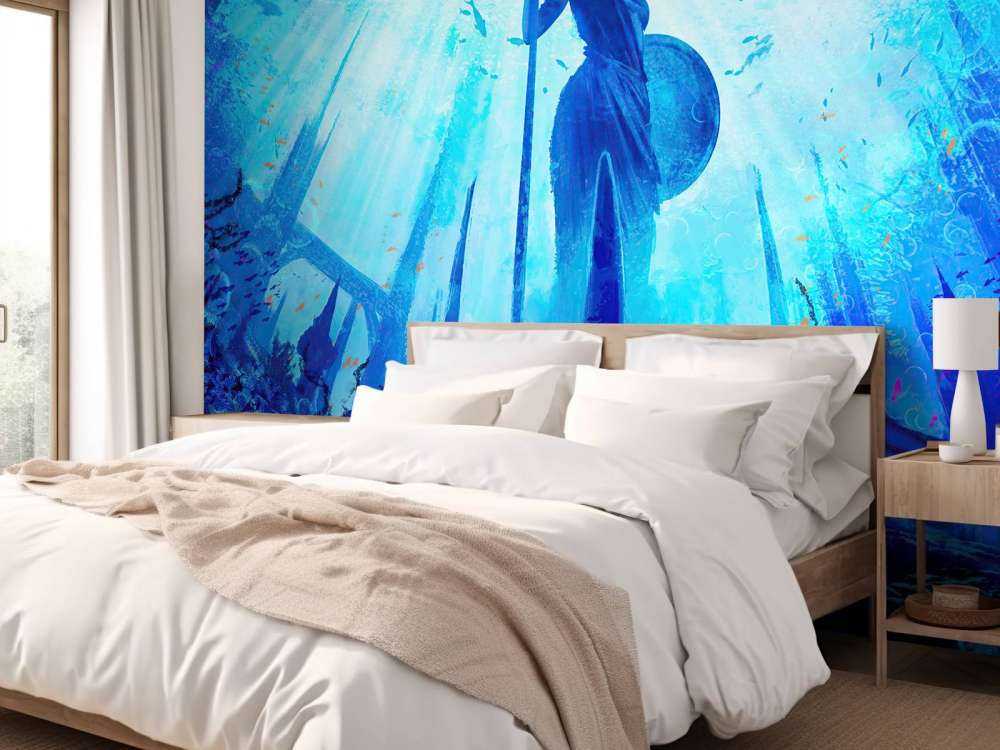 Dea greca nel mondo sottomarino