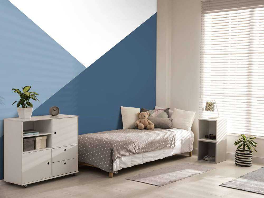 Triangoli nei toni del blu