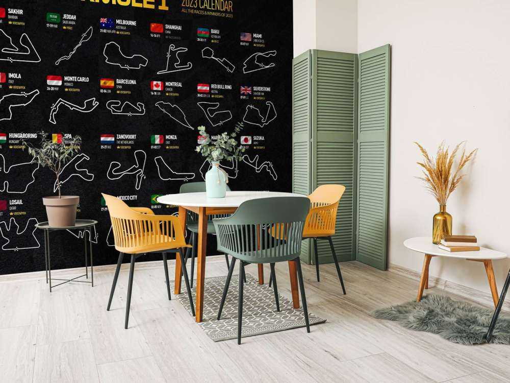 Formula 1 2023 - Mappa dei vincitori