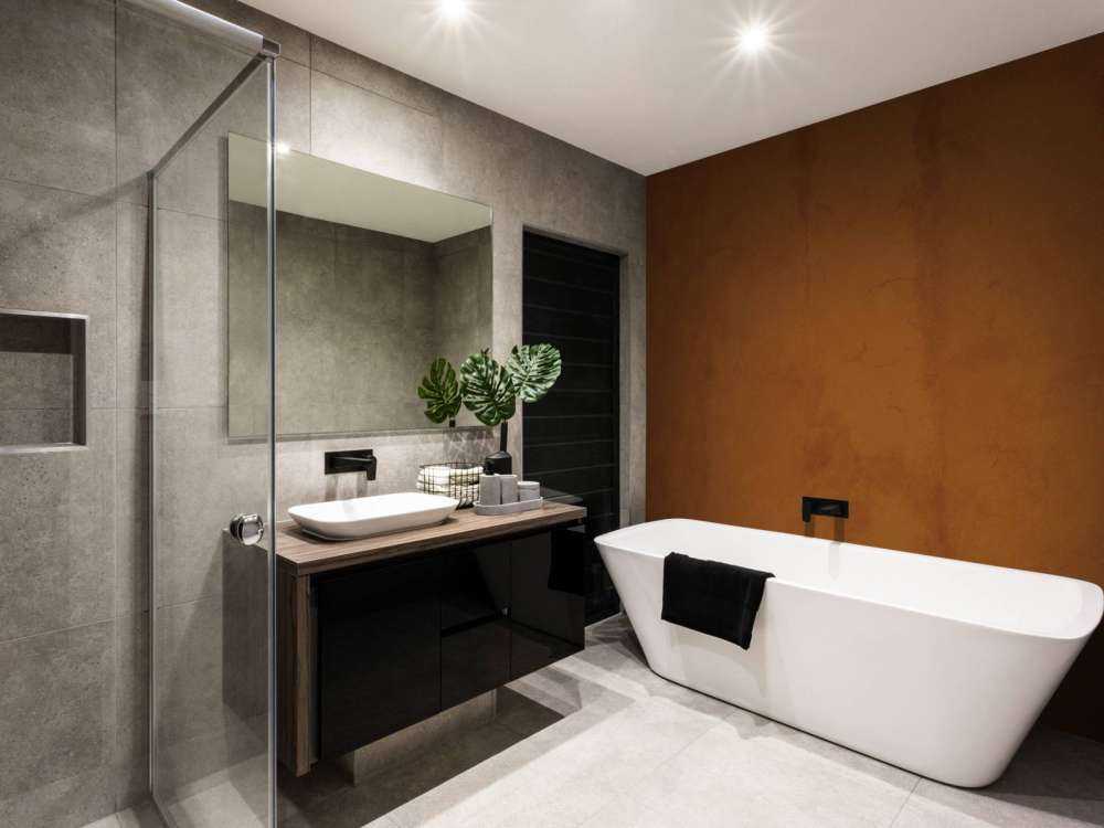 Calcestruzzo marrone seppia