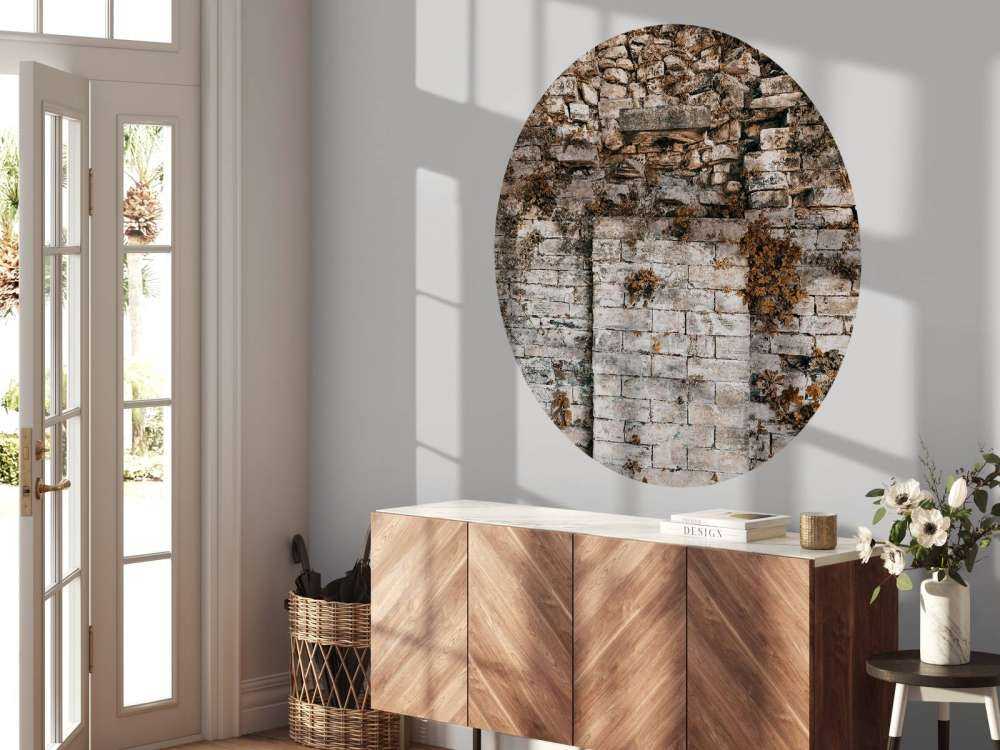 Parete vegetata in autunno