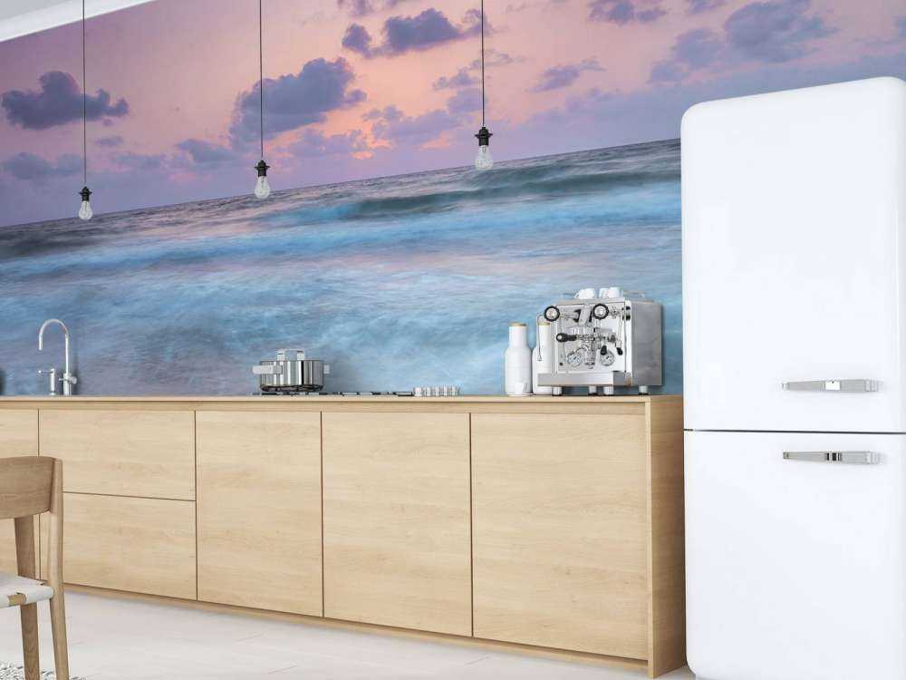 Tramonto sulla spiaggia