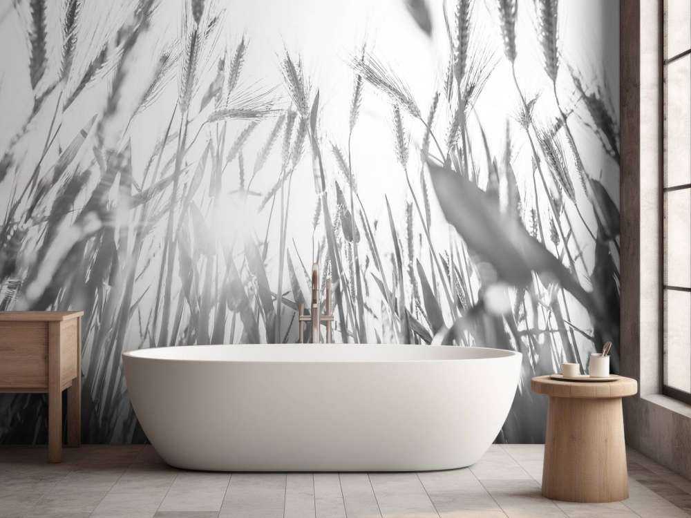 Campo di grano soleggiato