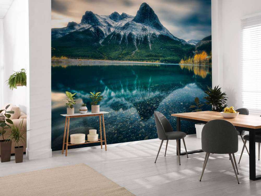 Autumn reflection in the water