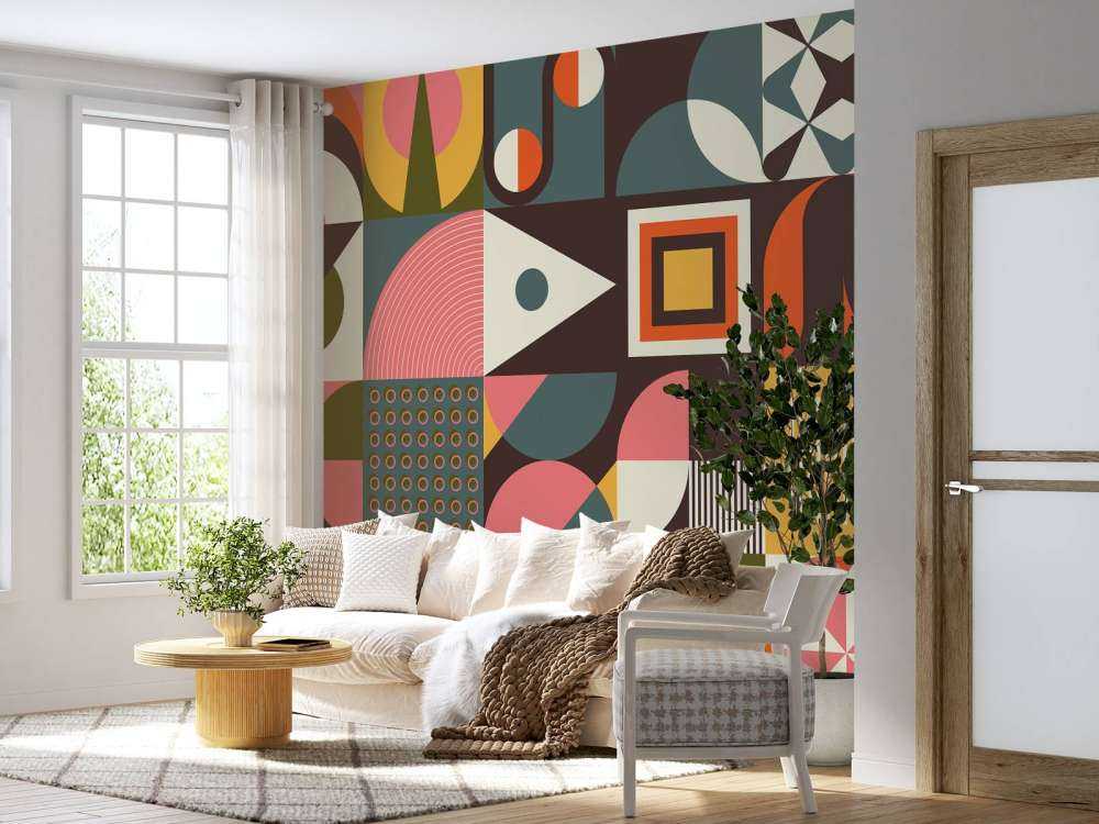 Forme astratte colorate