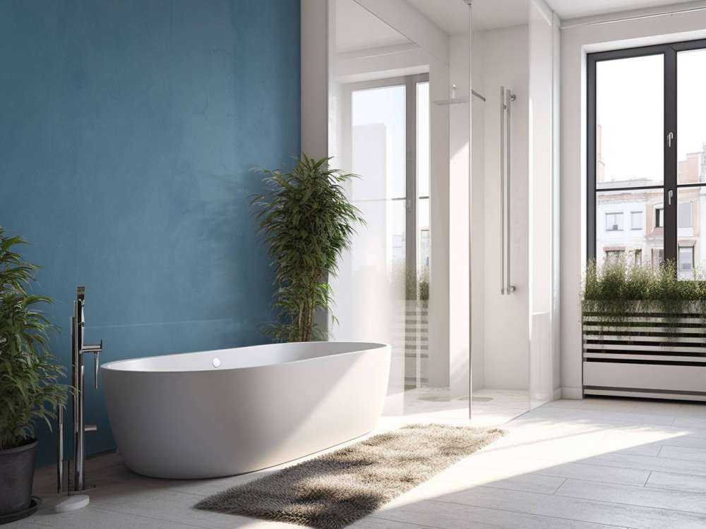 Calcestruzzo blu ardesia