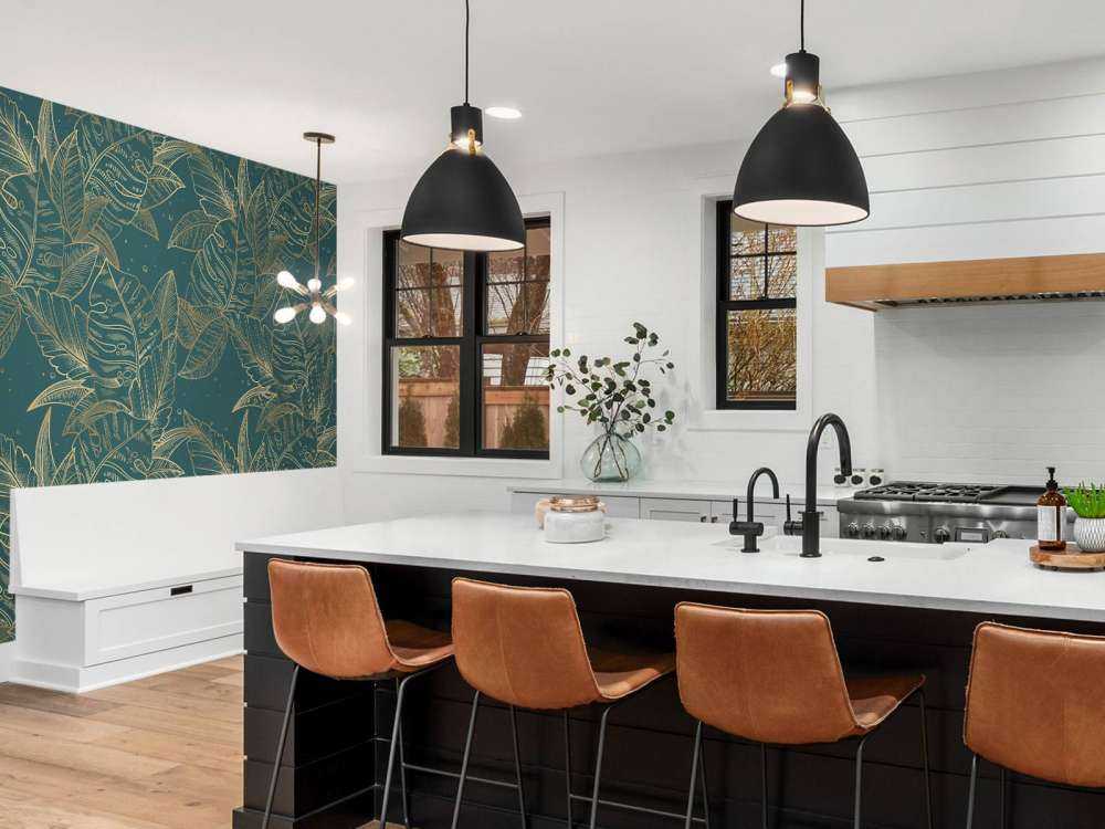 Monstera in petrolio