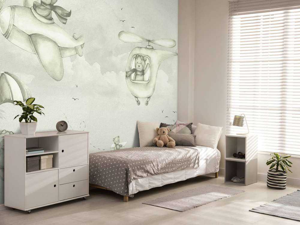 Piloti di orsi in verde