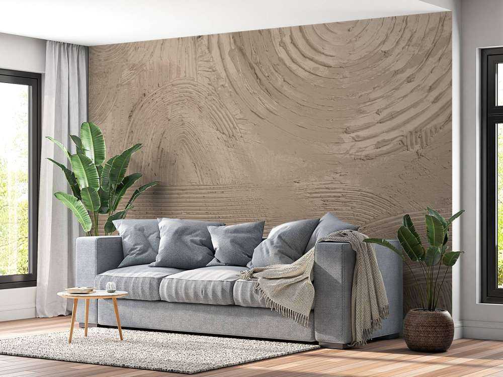 Strutture e forme in color tortora