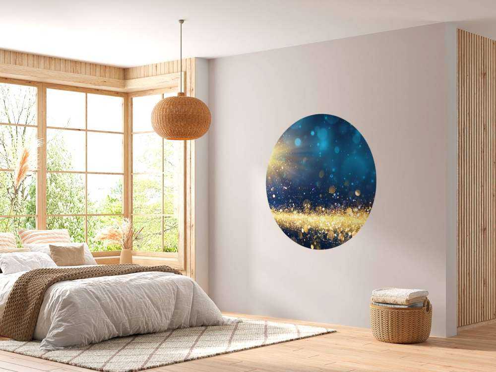 Stella nella notte scintillante