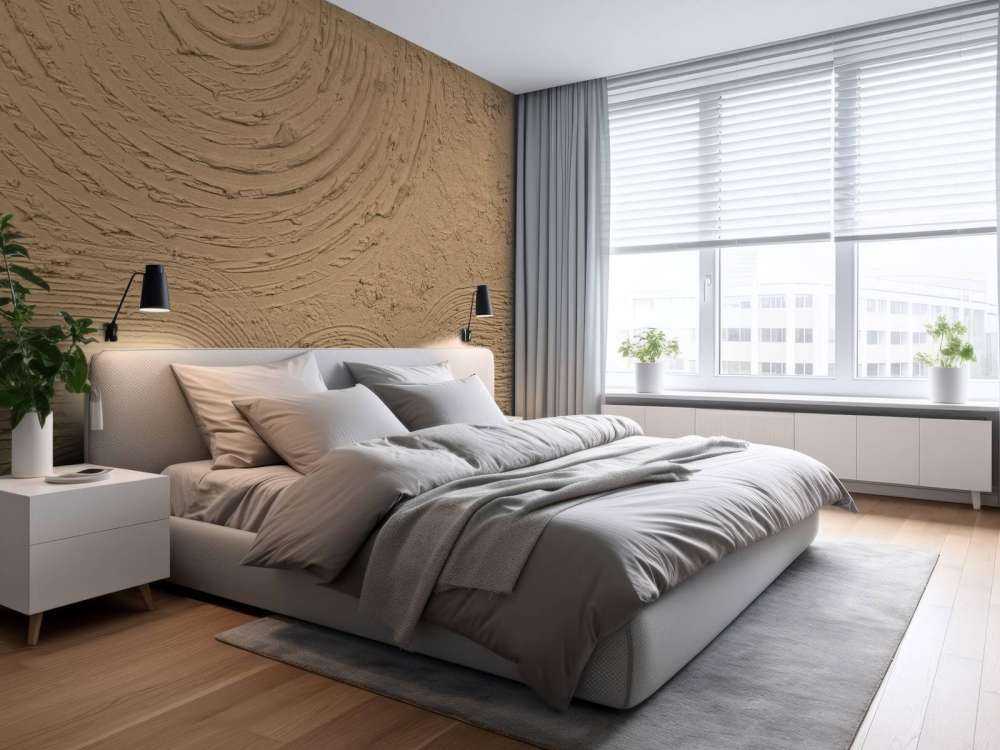 Forme e linee organiche in marrone oro