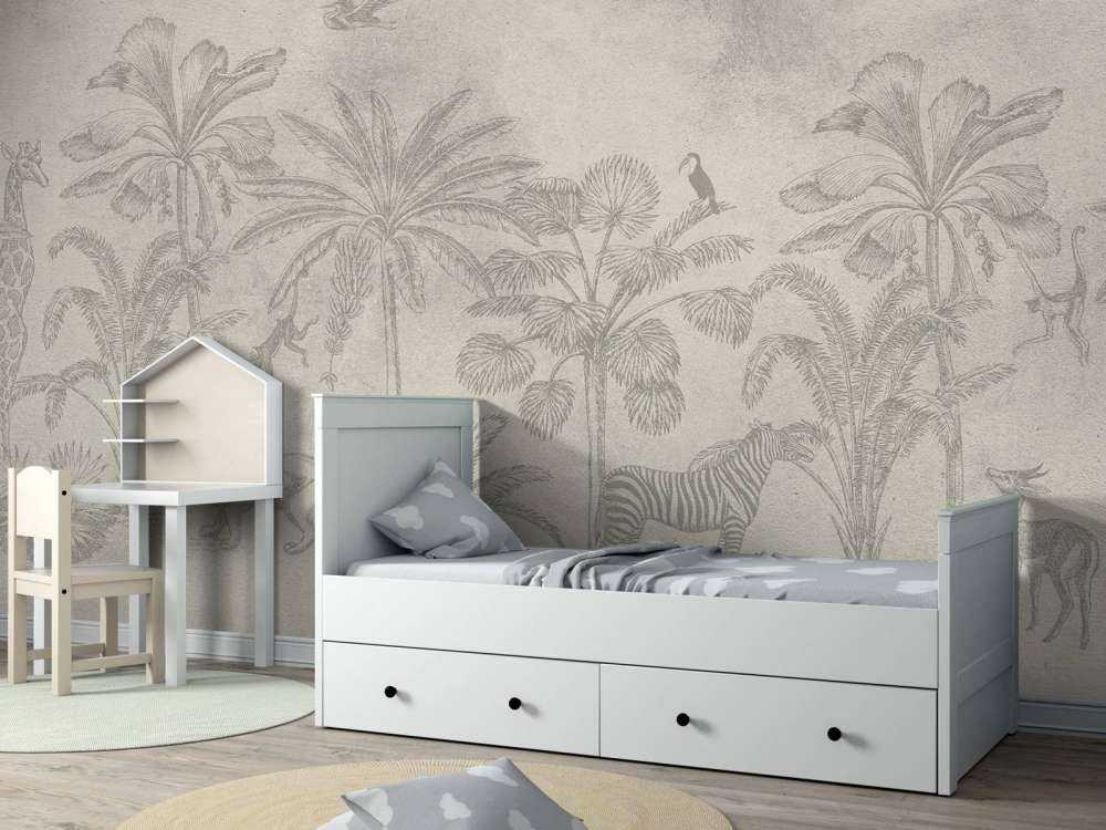 Verde giungla animale