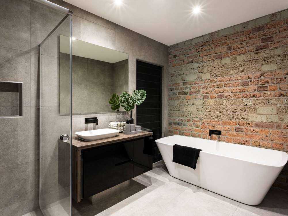 Muro con mattoni diversi