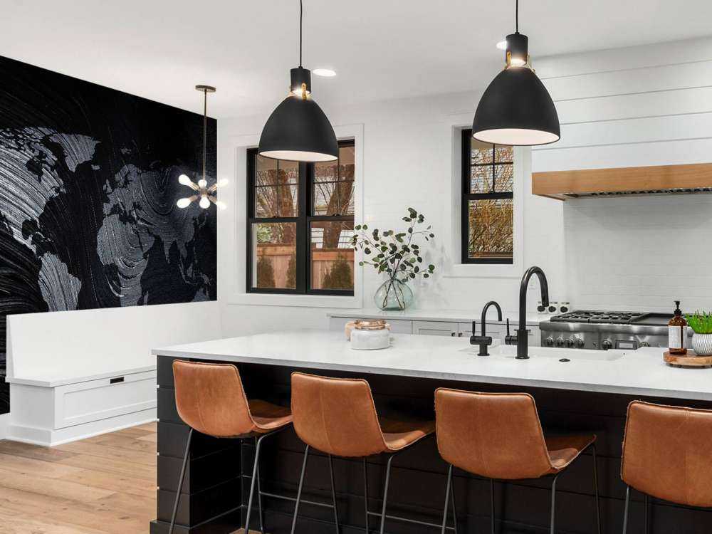 Mappa del mondo su una foglia di palma