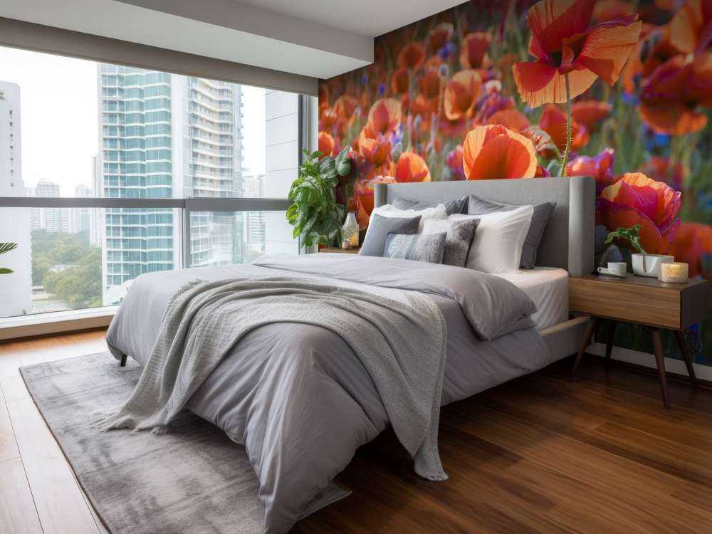 Papaveri alla luce della sera