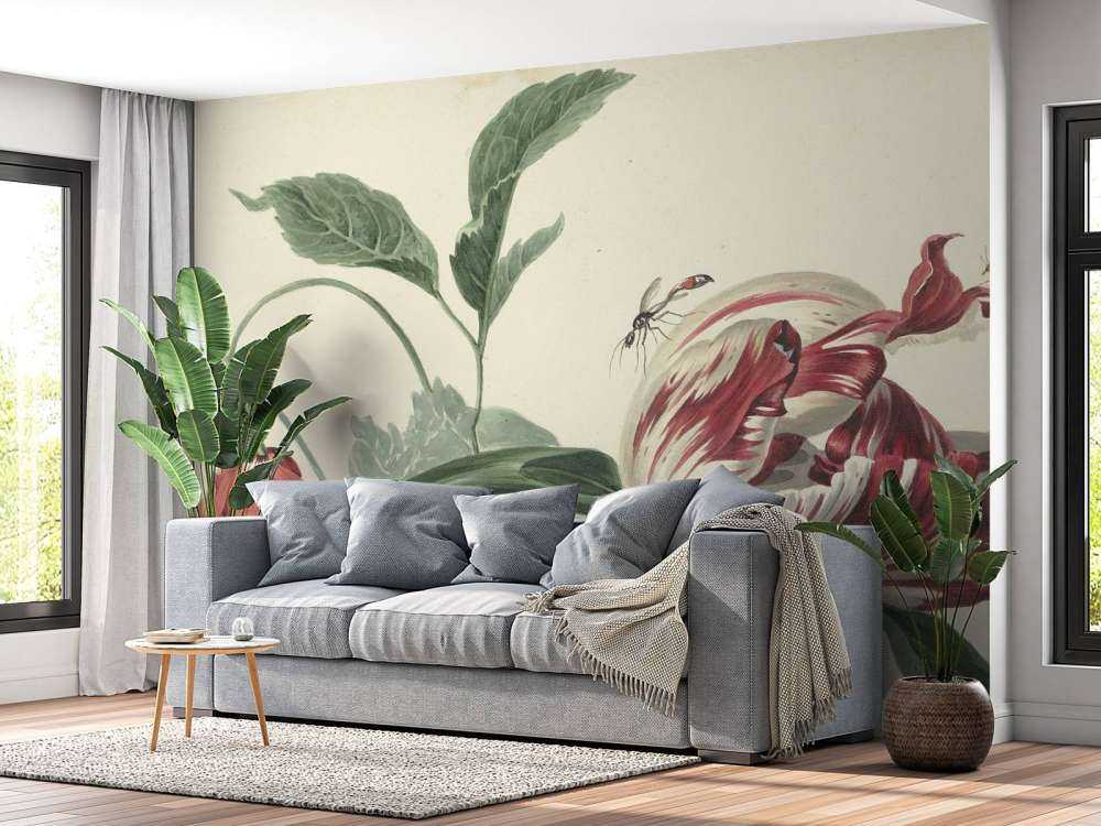 Tulipano e un papavero, Willem van Leen