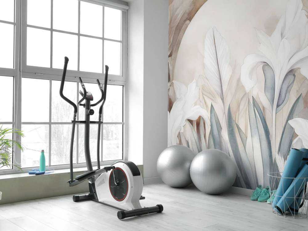 Iris all'alba grigia