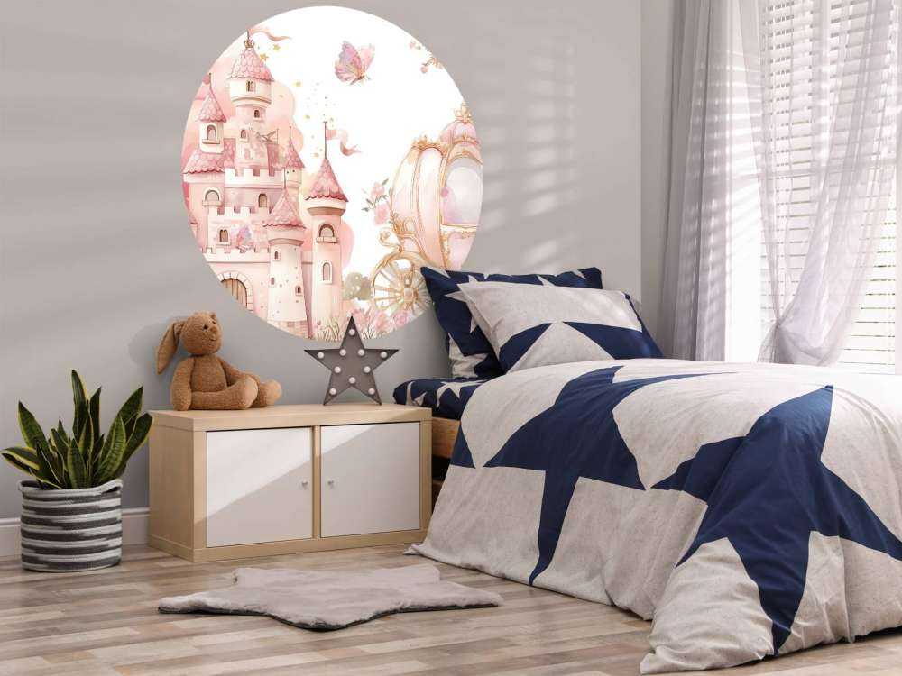 Castello delle favole e carrozza di rose