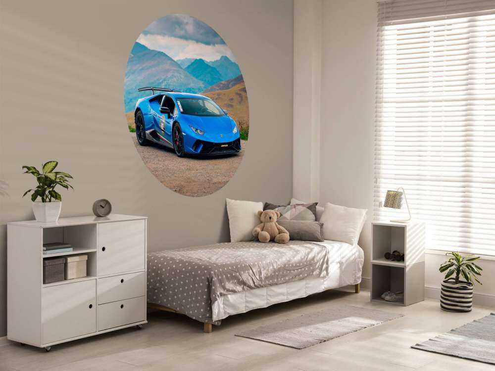 Lamborghini Huracán STO in montagna