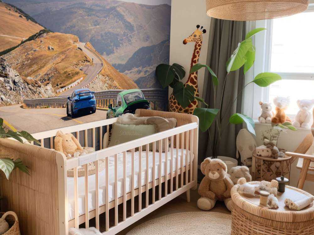 Percorso tortuoso tra le montagne