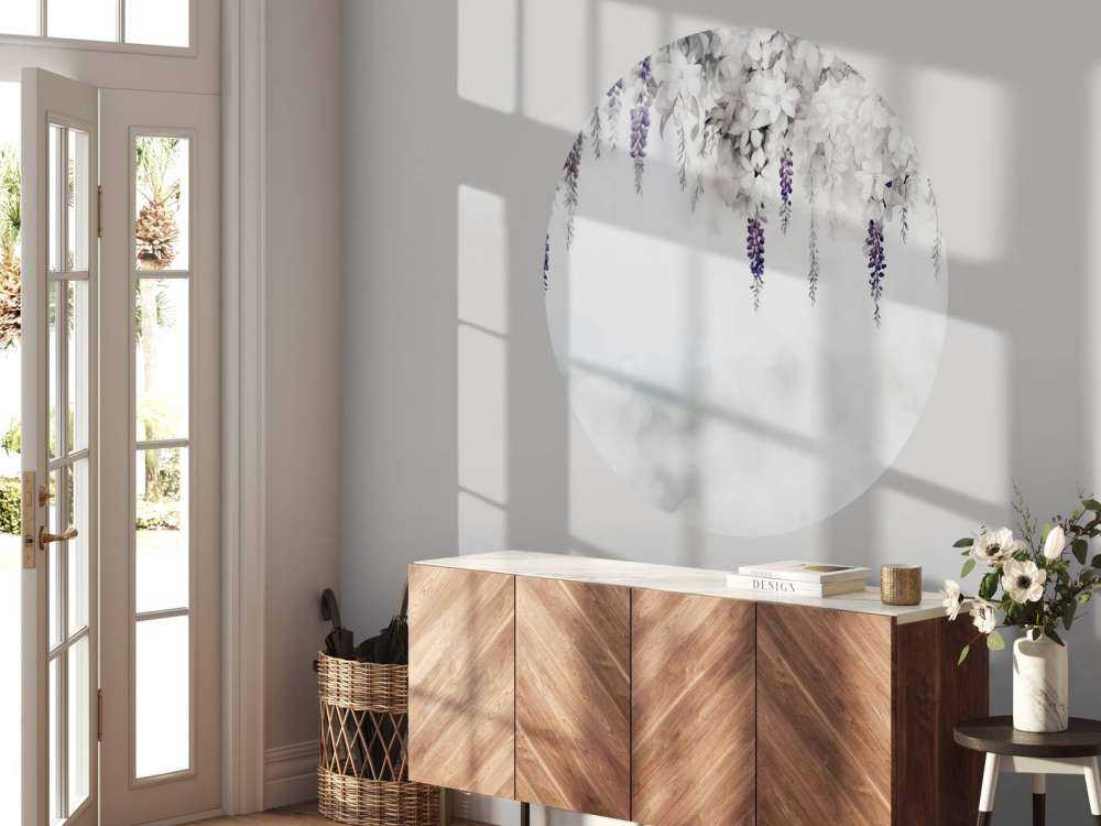 Gentile Giardino di Glicine Grigio