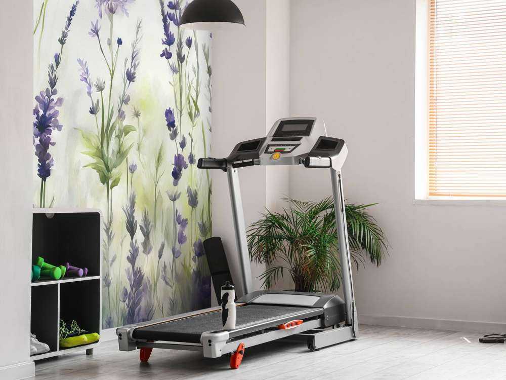 Lavanda Glade Seamless Lilla Sfumata