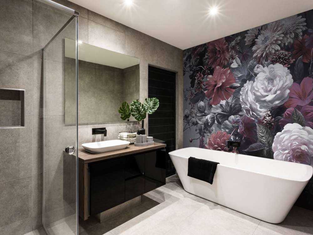 Grande bouquet con papaveri rossi