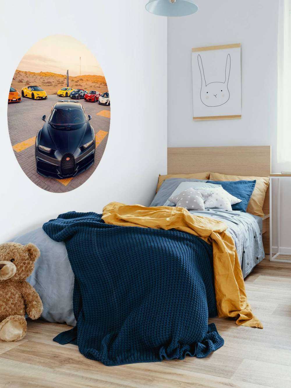 Hypercar al tramonto