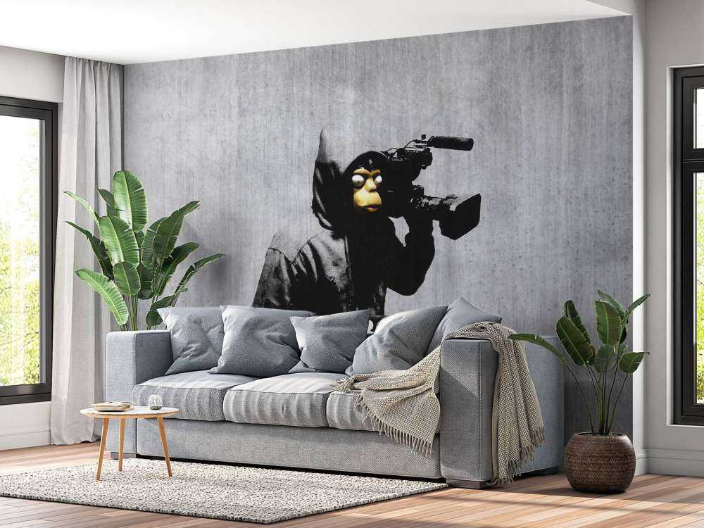 Banksy - ETTGS, grey concrete