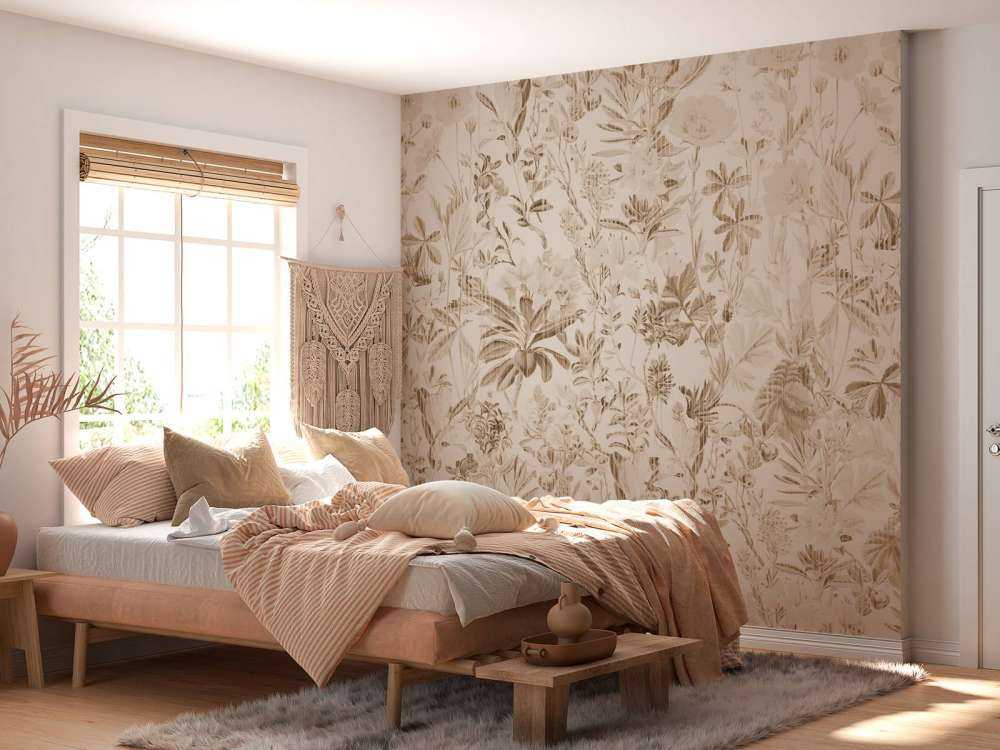 Giardino Gerbarium Sepia Chiaro