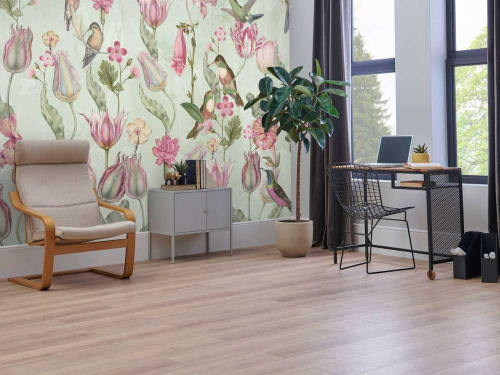 Sinfonia di Colibrì Primaverile - Armonia Verde Menta