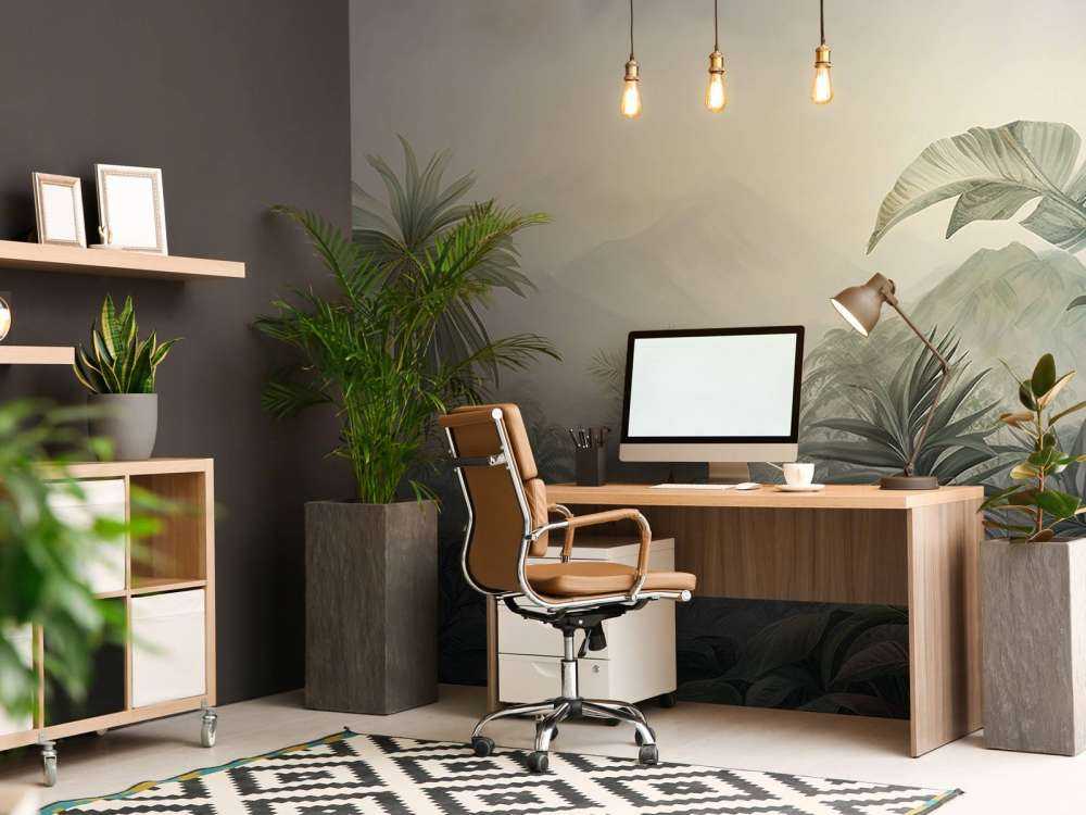 Panorama Tropicale in Pastello