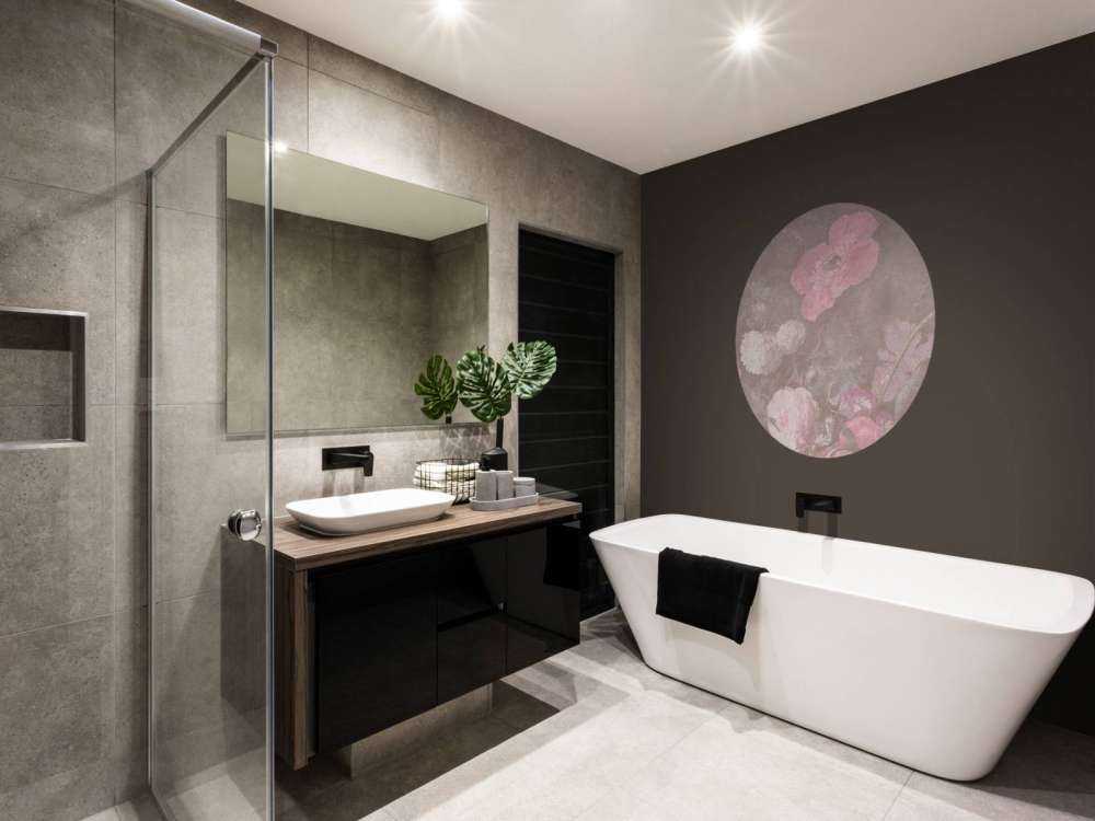 Natura morta di fiori barocchi - pastello vintage