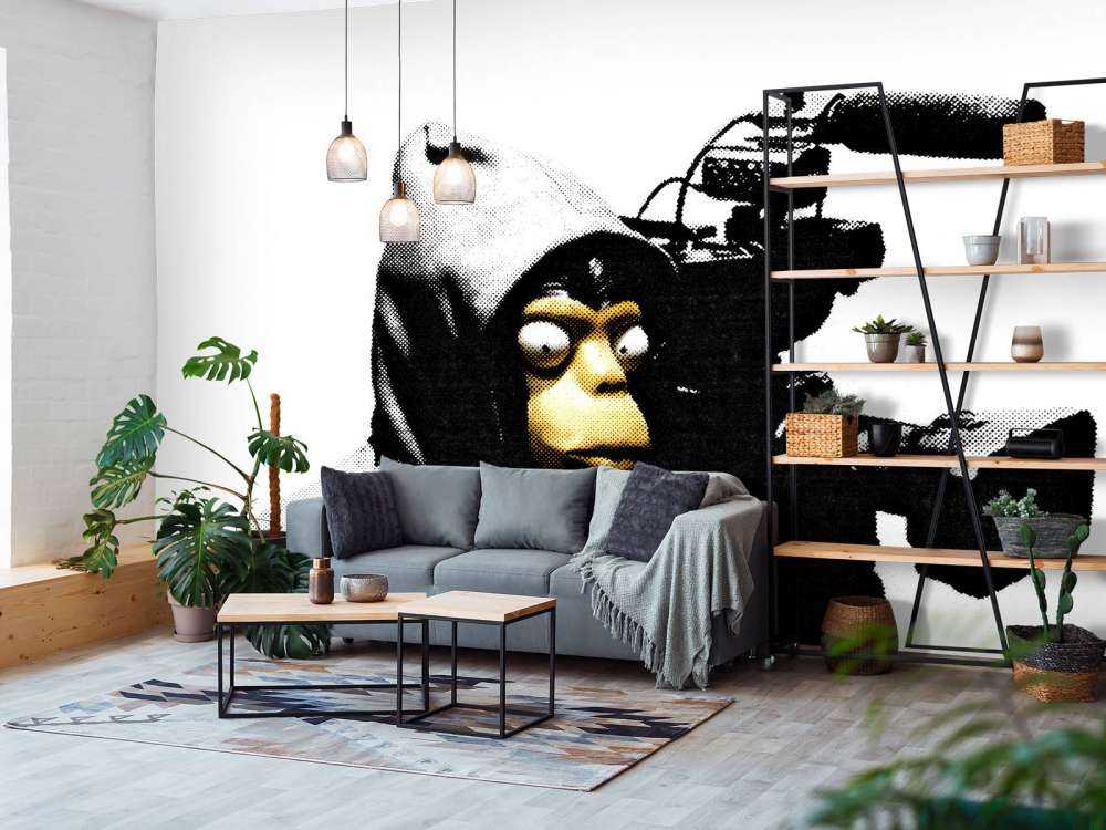 Banksy - ETTGS, monkey