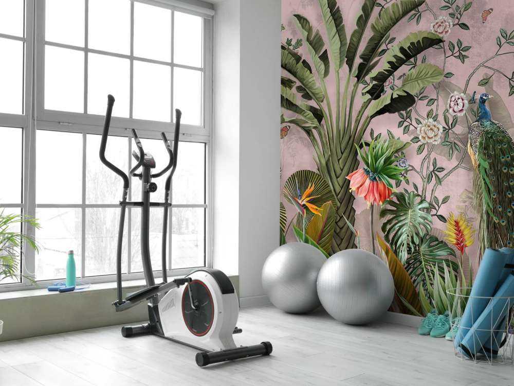 Pavone nella Bellezza Tropicale