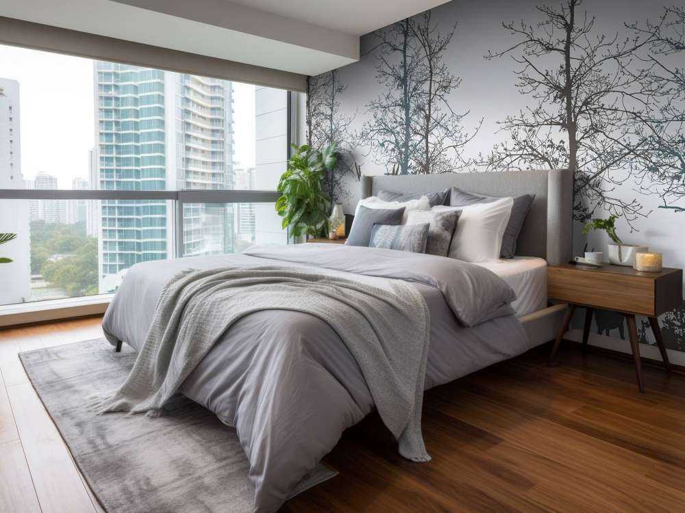 Contorno Invernale Silenzio della Foresta