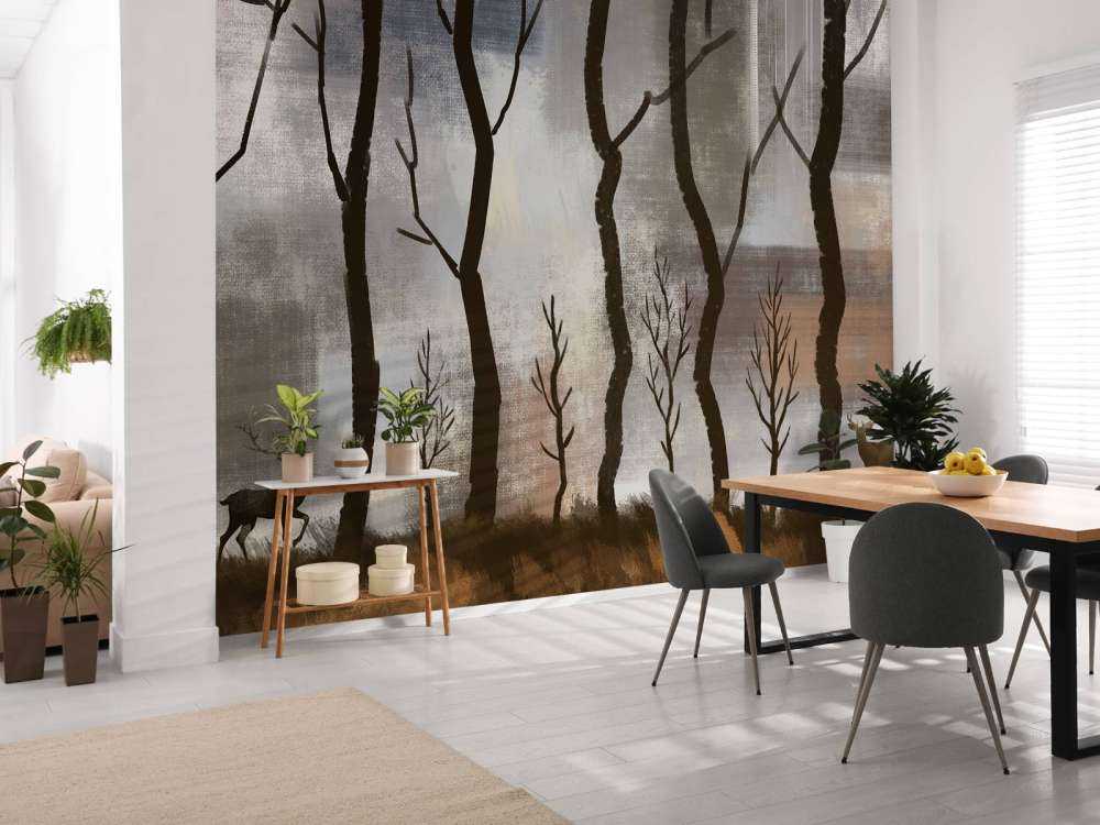 Silenzio del Tramonto Foresta dei Cervi