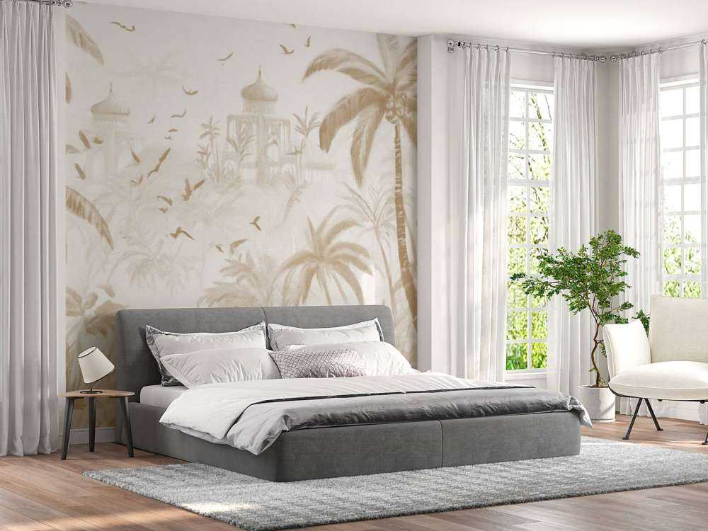 Giardino Orientale all'Alba, taupe