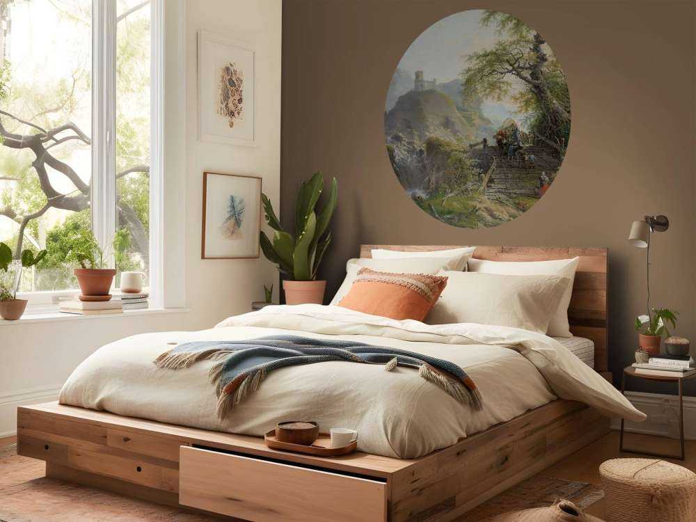 Paesaggio montano vicino a Düsseldorf