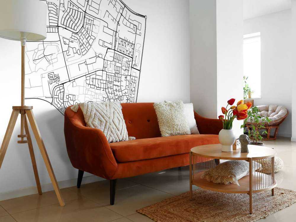 Mappa di Dronten, bianco 