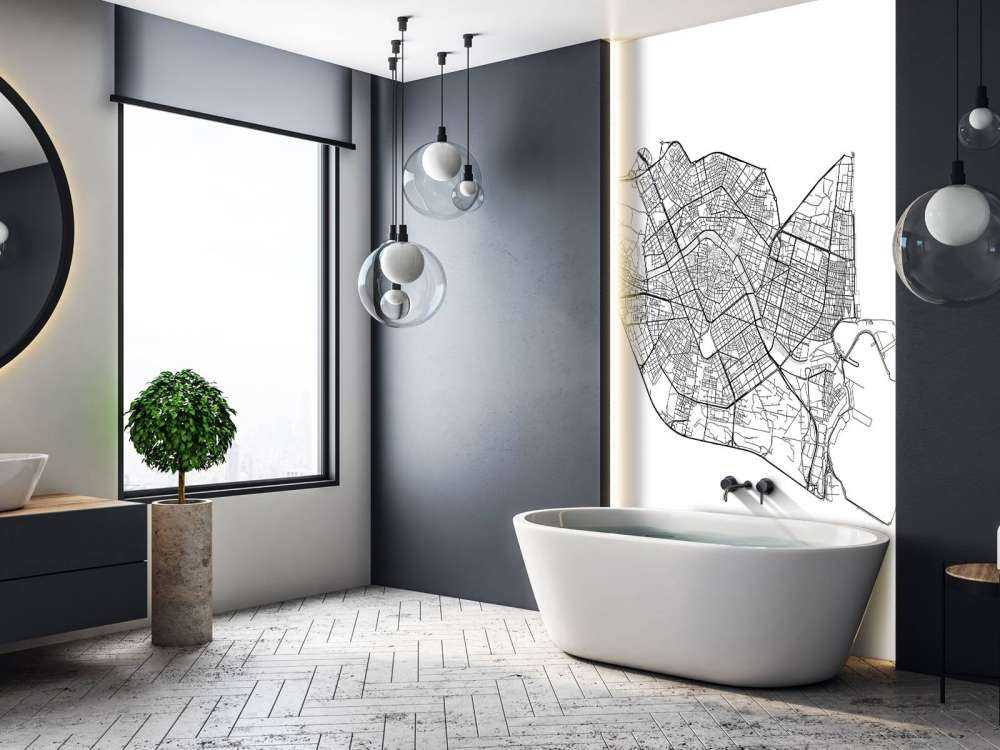 Mappa di Valencia, bianco 